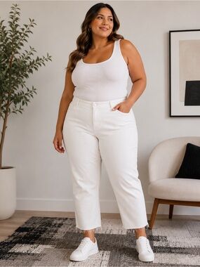 Wit & Wisdom white jeans